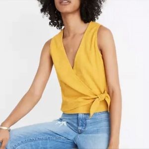 Madewell Wrap Tie Tank Top